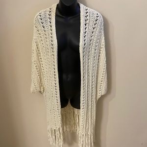 Short Sleeve Oversized Cardigan